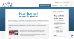 Desktop Screenshot of nationalaccountexecutives.com